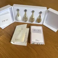 Dior ディオール ジャドール　香水 4種　サンプル2点　セット