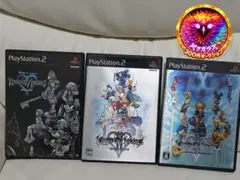 こ*た様 【動作品】キングダム ハーツ PS2 ソフト 3作品セット