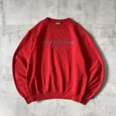 USA規格　チャンピオン　THE END IS NEAR　スウェット　赤　短丈