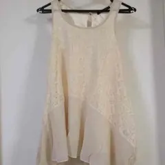 ☆大幅値下げ☆新品＊レースシフォン切替タンク＊