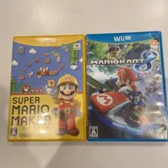 マリオカート8 スーパーマリオメーカー　2点セット