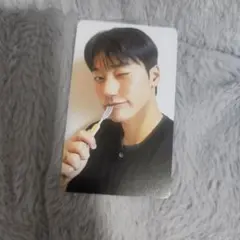 ATEEZ SAN サイン入りカード TOWARDS THE LIGHT