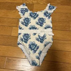 Janie & Jack ブルーローズ　水着　5y 110cm