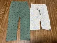 ユニクロ　ロングパンツ　ハーフパンツ