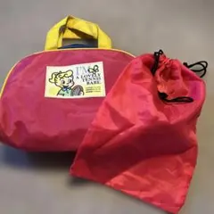 テニステーマ バッグ ピンク/イエロー