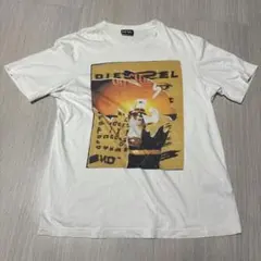 DIESEL 디젤 티셔츠 화이트 L