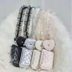 Rosé Muse organ frill mini shoulder ピンク