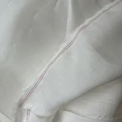 希少✨現行近年ルネビッグレース襟パールフリルノースリーブブラウス 