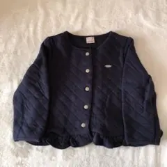 petit main カーディガン 100cm ネイビー