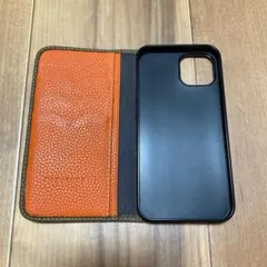 【美品】HANATORA手帳型レザーケース iPhone14