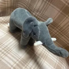 ゾウ ぬいぐるみ グレー　TRONTのサムネイル