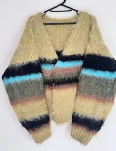 PERVERZE新品未使用Double Stripe Knit Cardigan 新品 PERVERZE Double Stripe Knit Cardigan - メルカリ