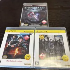 【PS3】バイオハザード リベレーションズ・5・6 3本set
