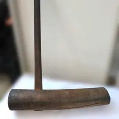 m*a様 珍品 古民具 ごぼう掘り棒 鍛造 古道具 88cm アンティーク