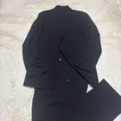 美品　ユニクロ 感動ジャケット　パンツ スーツ　セットアップ　ネイビー　L