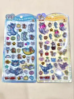 正規品　セット売り　うるちゅるポップシール　トムジェリ