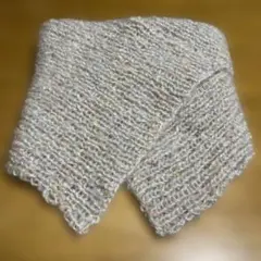 ニットマフラー カラフルネップ入り