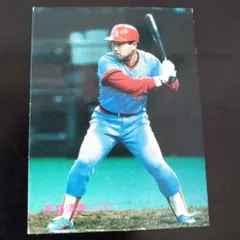 長嶋清幸 0番 直筆サインボール ◆ 1980年代　広島東洋カープ 09041829_5f52090223e08.jpg