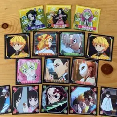 鬼滅の刃 シール烈伝　シール15枚　ガムはつきません