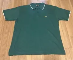 Lee ダークグリーン ポロシャツ