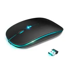 ワイヤレス マウス 無線 薄型 Bluetooth 小型 軽量 充電式