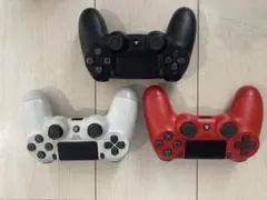PS4 ワイヤレスコントローラー 3色セット　ジャンク