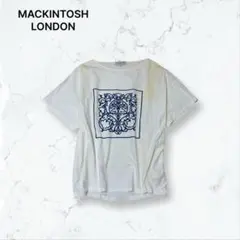r118 マッキントッシュロンドン Tシャツ 白 44 プリント 春夏 半袖のサムネイル