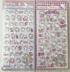 【正規品】ボンボンドロップシールmini キティ 　ピンクキティ　2点まとめ売り