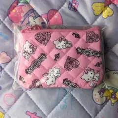 サンリオ　シークレットシークレットミニフラットポーチ　チャーミーキティ