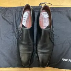 ③ マグナーニ MAGNANI 革靴 ビジネスシューズ ブラック サイズ42のサムネイル