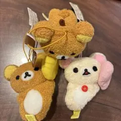 リラックマ　だらだらクリーナーマスコット