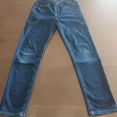 140cm UNIQLO デニムブルー