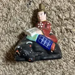 菅原道真公 牛乗り 土人形 郷土玩具 菅原道真公 牛乗り 土人形 郷土玩具 | Mercari