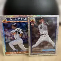 Topps Chrome Derek Jeter Mariano Rivera