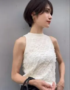 2025年最新】フリンジニットコンパクトトップス anuansの人気