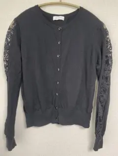 エポカ　袖レースカーディガン