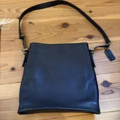 COACH オールドコーチ ショルダーバッグ 黒　ブラック　90s 90'