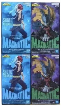 僕のヒーローアカデミア MAXIMATIC 緑谷出久III 轟焦凍II 2種4体