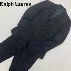 古着 ポロバイラルフローレン ダーティ ストライプ柄 セットアップ