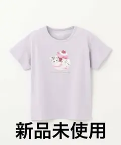新品 100 anyFAM 水彩風 アニマルプリント Ｔシャツ