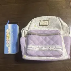 すみっコぐらし 小型リュックと財布 セット