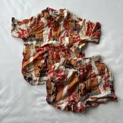 BREEZE チップ&デールとグーフィ柄セットアップ80cm