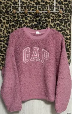 GAP ピンク フリース トレーナー