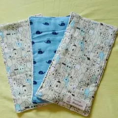 ガーゼタオルハンカチ