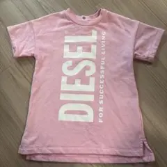 DIESEL ピンク ロゴ ワンピースのサムネイル