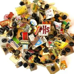 大量100個セット フランス ビンテージ ピンバッジ ピンズコレクション P21