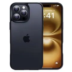 CASEKOO iPhone 16 Pro 用 ケース（マットブラック）