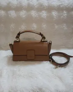 LORISTELLA 2way ショルダーバッグ(S) ブラウン