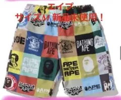 A BATHING APE パッチワーク ショートパンツ Mのサムネイル