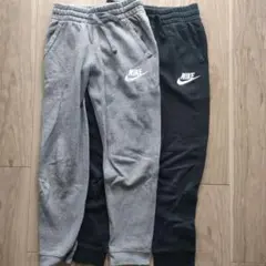 NIKE スウェットパンツ グレー ブラック セット